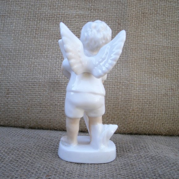 Vintage May Birthday Boy Angel Figurine - Picture 5 of 16